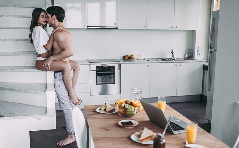 Sex beim Frühstück