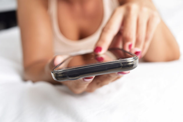 Sexting Kontakte auf dem Smartphone