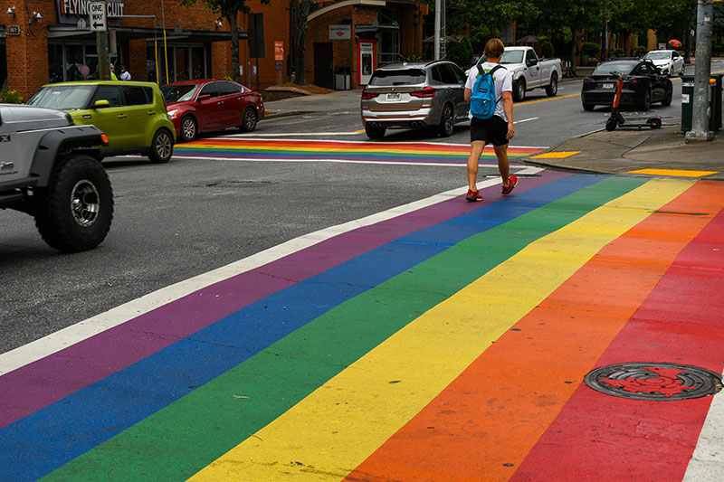 LGBT Regenbogen Atlanta