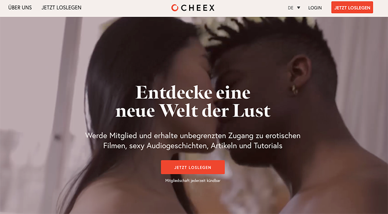 getcheex.com sexpositive und lustvolle Hörspiele für heißes Kopfkino